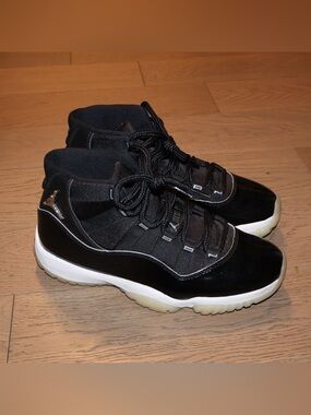 Air Jordan 11 Retro Jubilee Black Size 7.5 Men CT8012-011